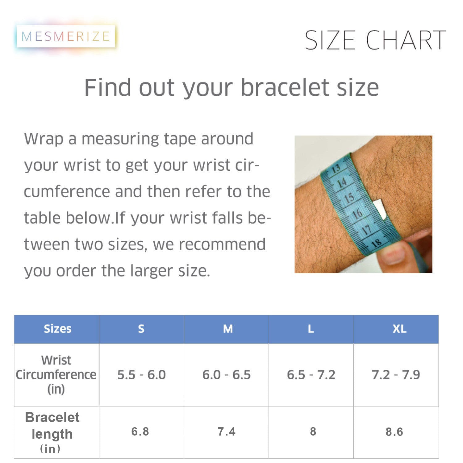 Motivating Blue Apatite Natural Stone Bracelet with MagSnap