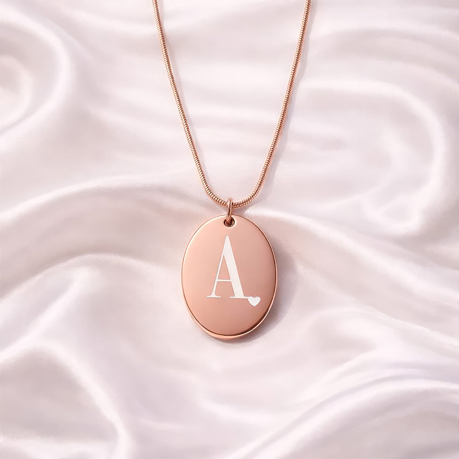 Initials Rose Gold