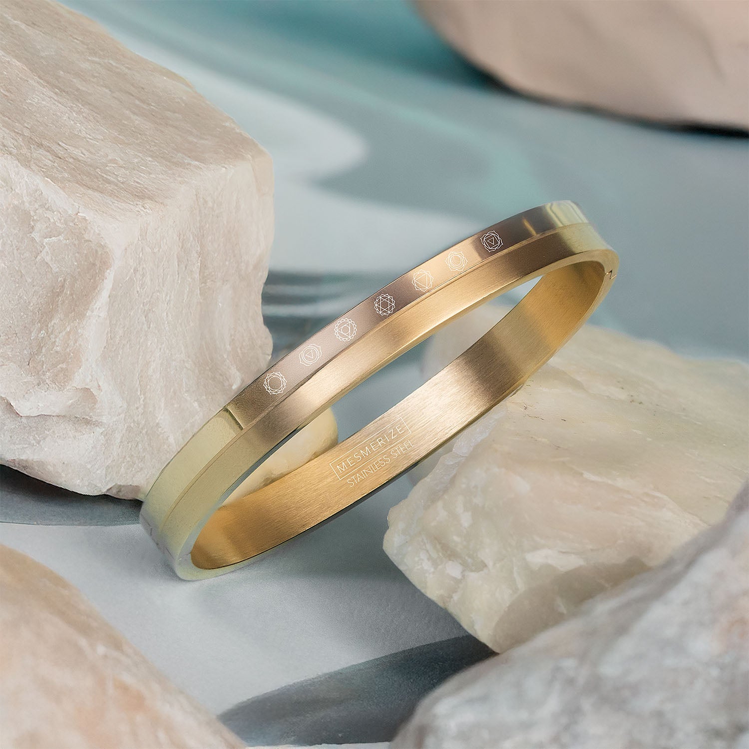 Balance 7 Chakra Kada Bracelet