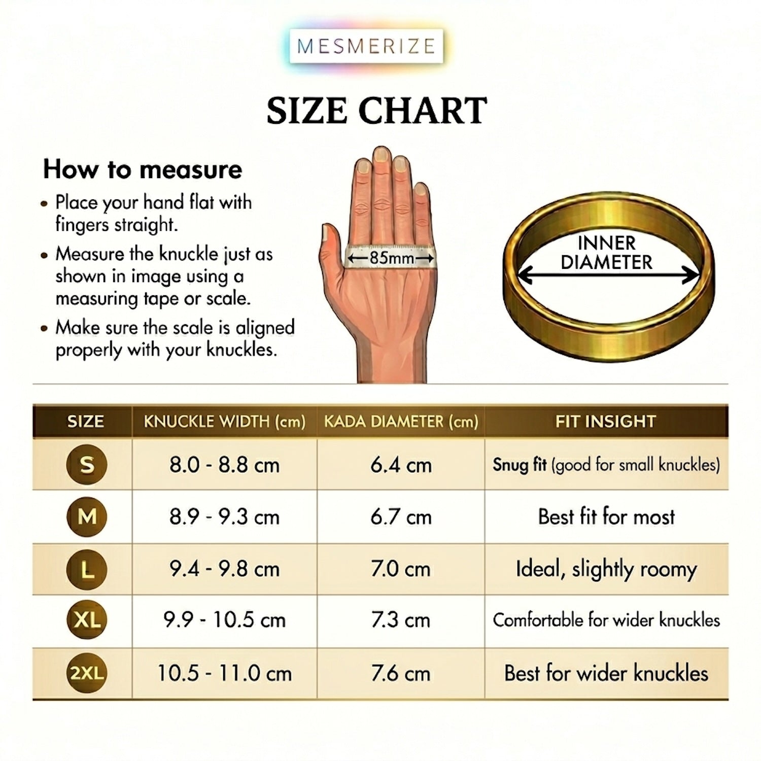 Round Curved 9 Verse of Hanuman Chalisa Kada Silver