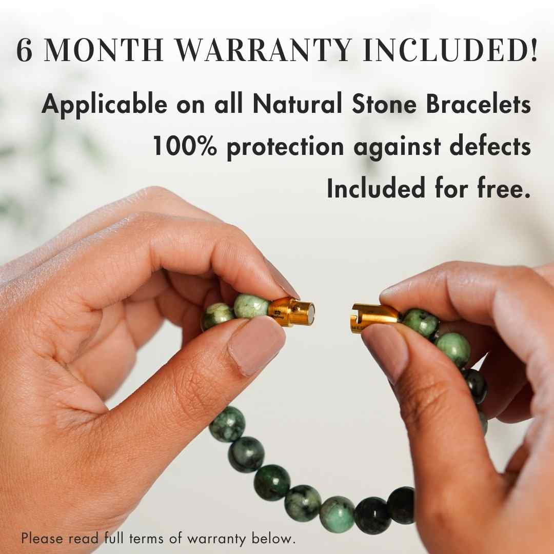 Clarity Blue Kyanite Natural Stone Bracelet With MagSnap 2