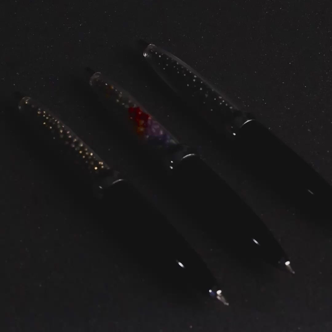 Personalised 9 Chakra MagSpin Rotating Desk Pen with DryFlow Ink