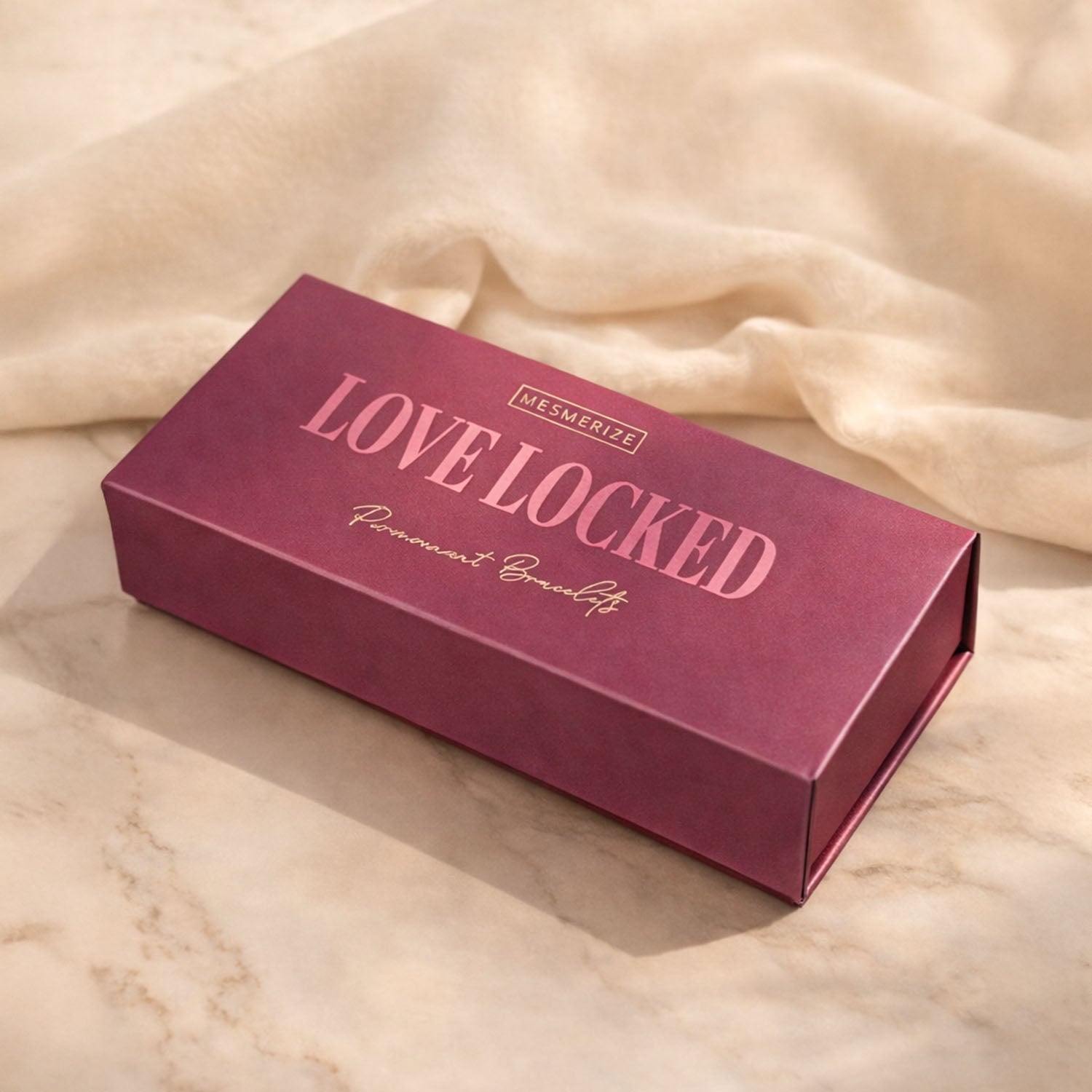 Love Locked Permanent Couple Bracelet Kit