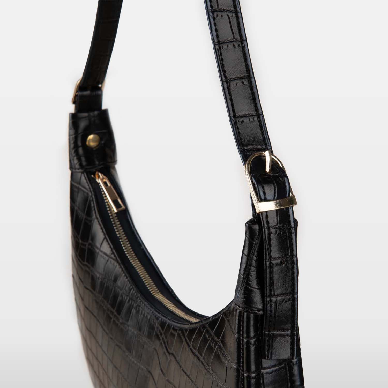 Crescent Black Moon Bag