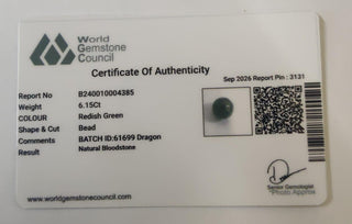 Dragonblood lab certificate 13