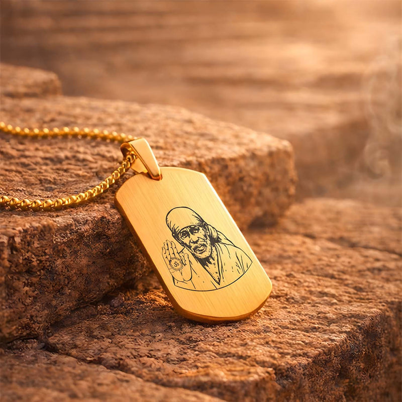 Saibaba Godform Necklace