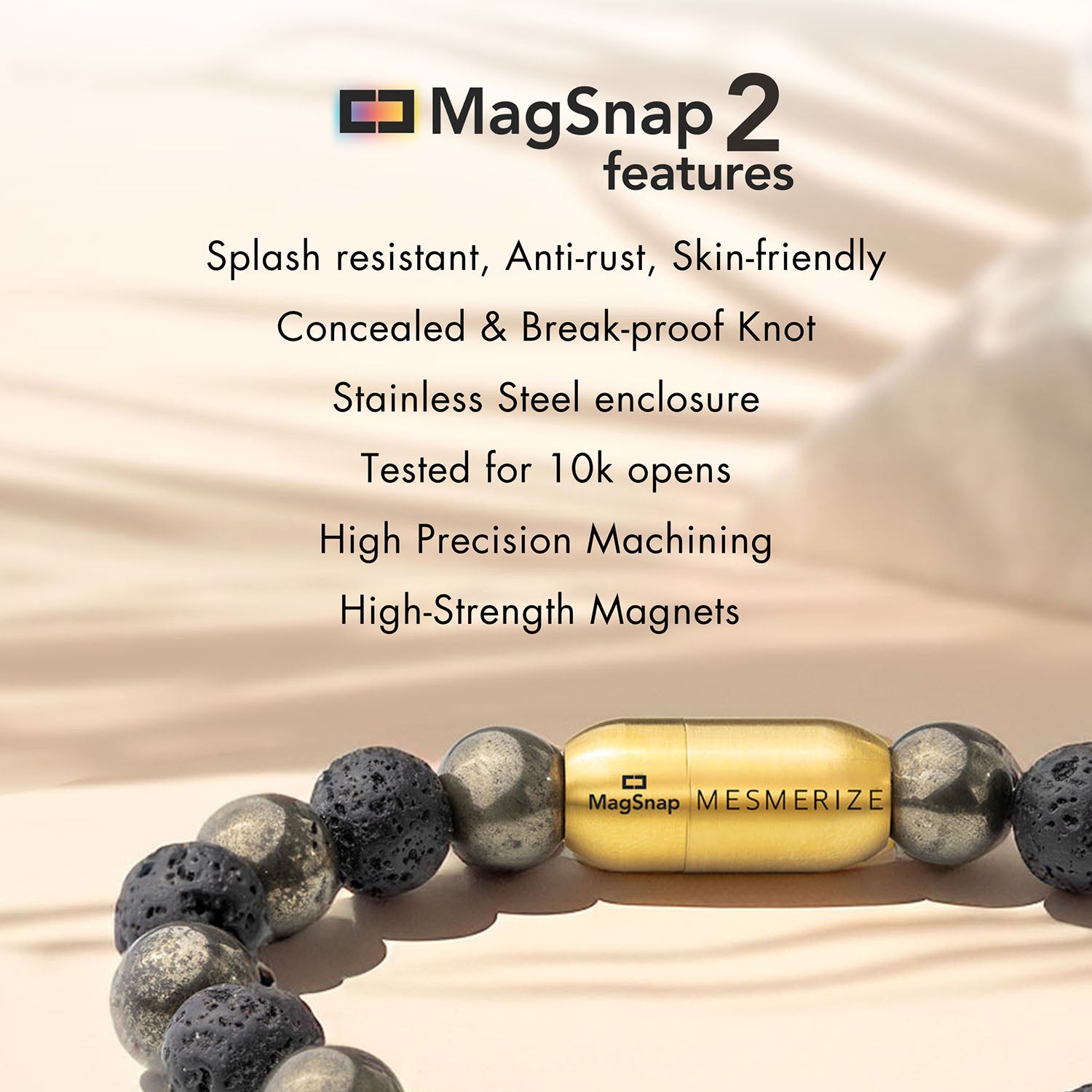 Dhanyog Natural Stone Bracelet MagSnap2