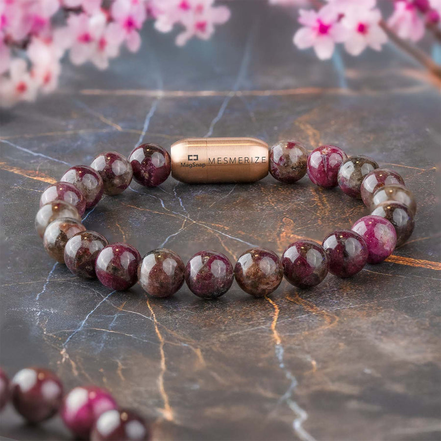 Soothing Pink Tourmaline Natural Stone Bracelet