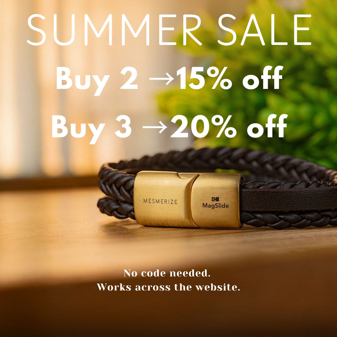 Phantom Looped NeoLeather Bracelet with MagSnap2 Brown