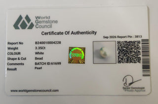 Pearl lab certificate 13