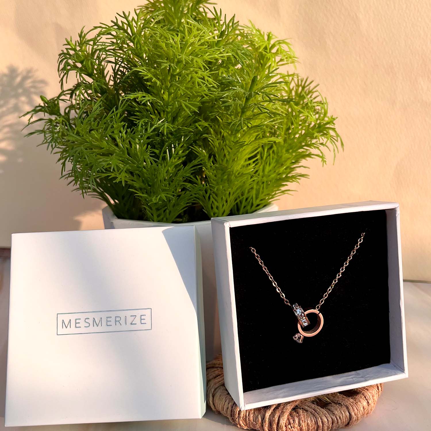 W Premium Jewellery Necklace Promise Rose Gold