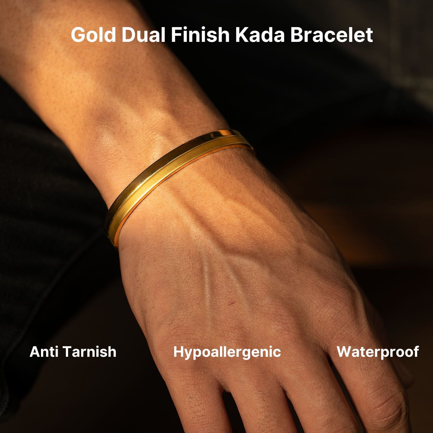 Dual Finish Kada Christmas Hamper Gold