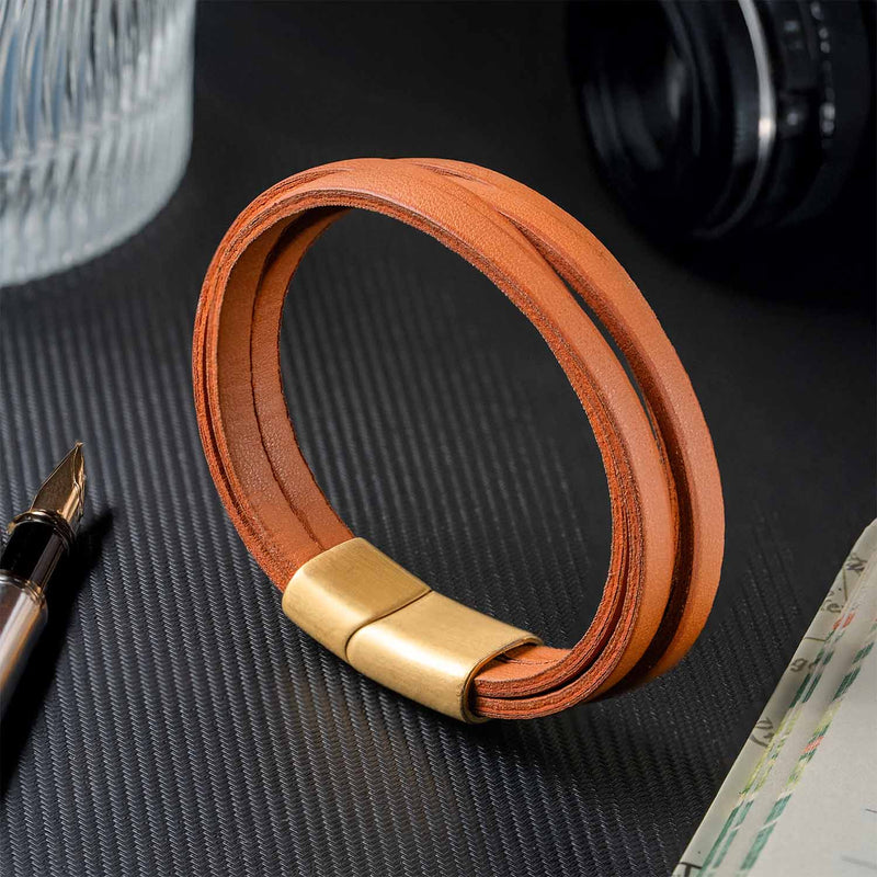Forge Layered NeoLeather Bracelet