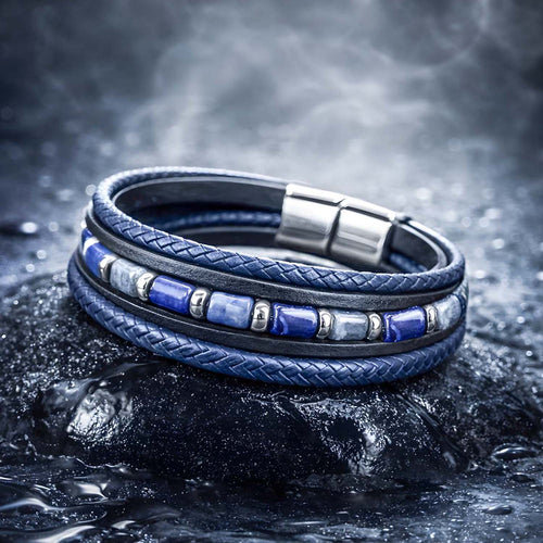 Lapis Barrel Leather