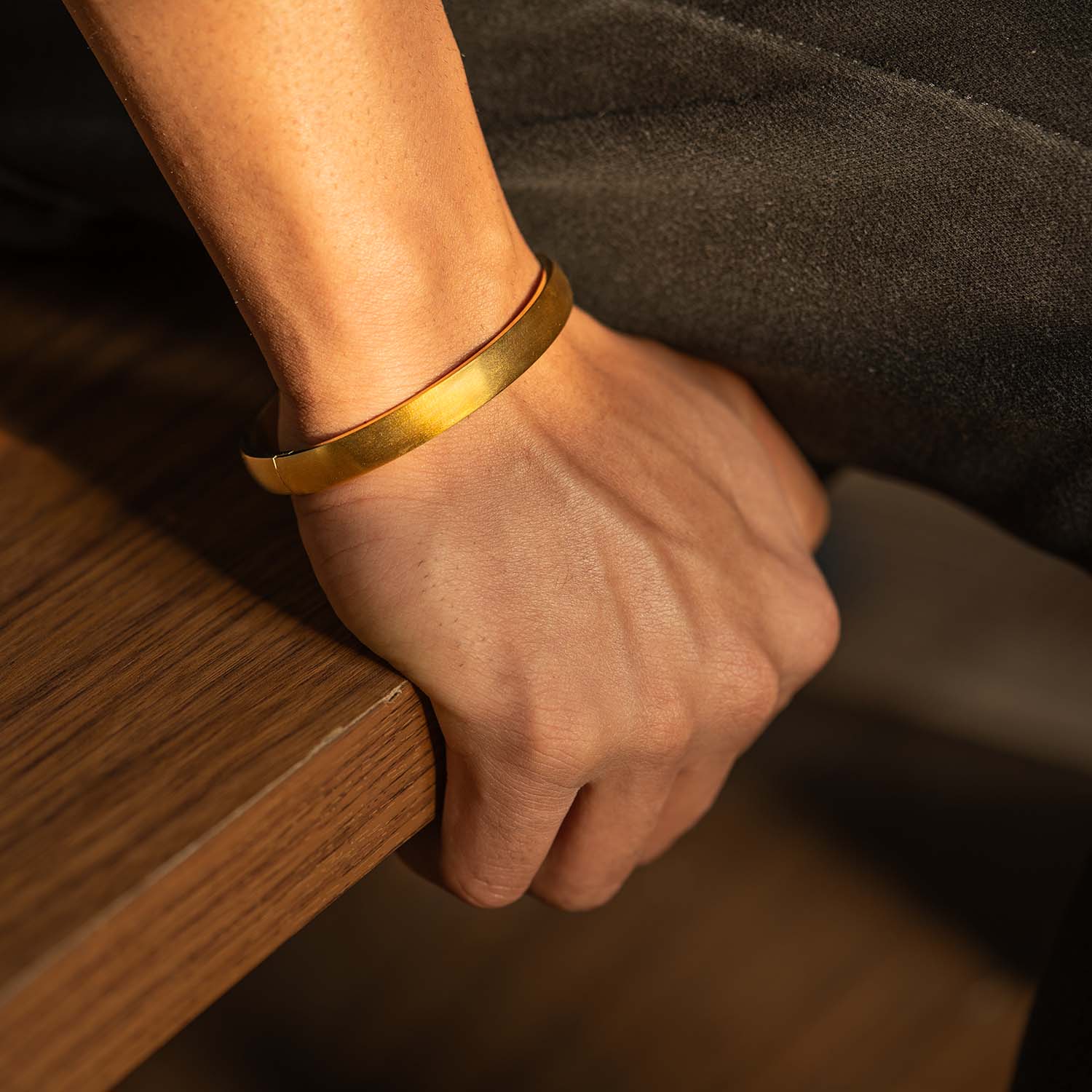 M Premium Jewellery Bracelet Zeus Mens Gold