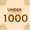 Under 1000