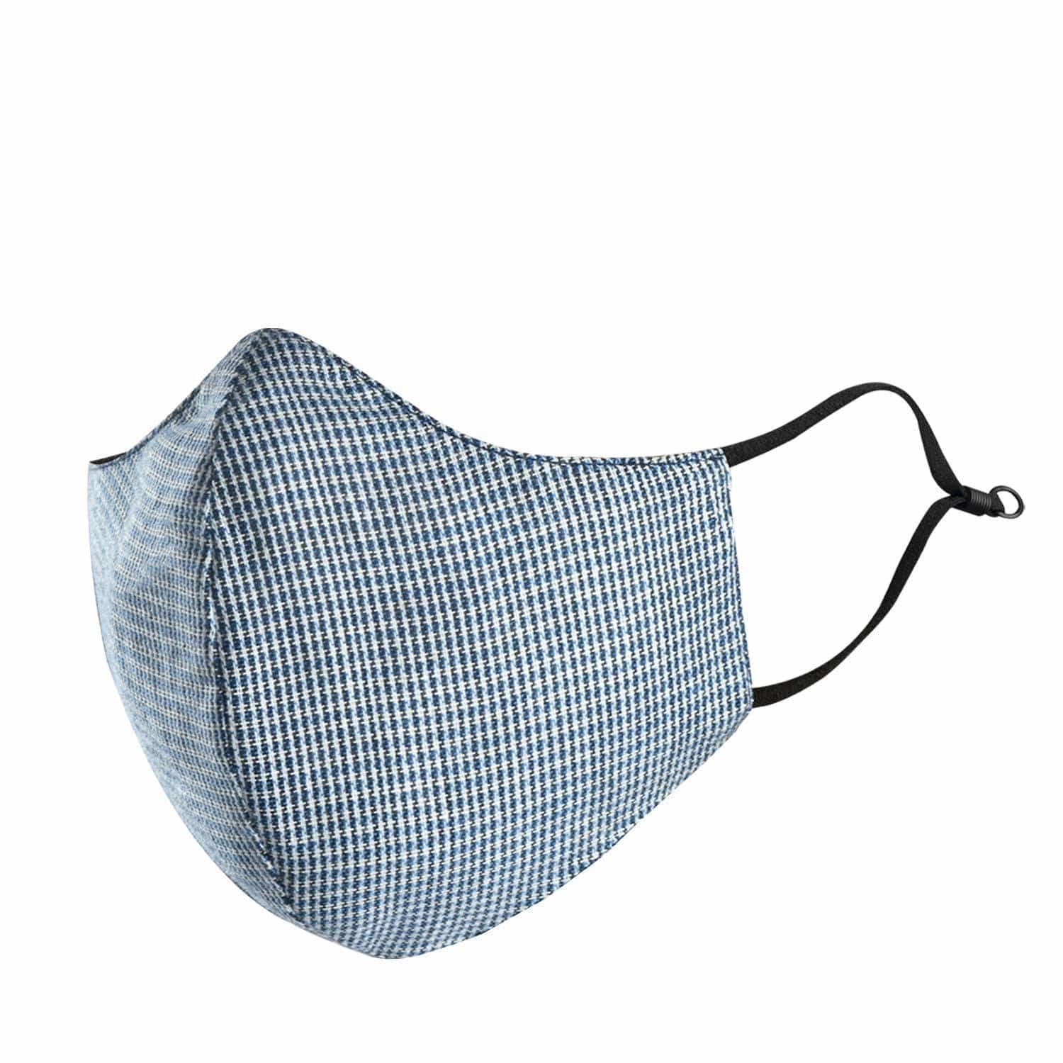 Woven Checks Adults Cotton Aero Mask